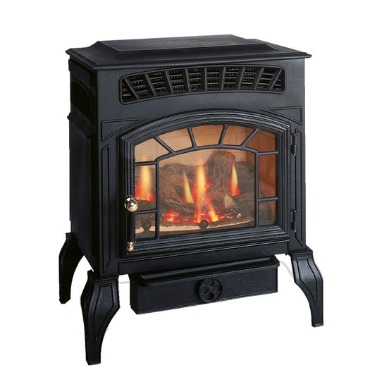 Burley Ambience Flueless Gas Stove - Black