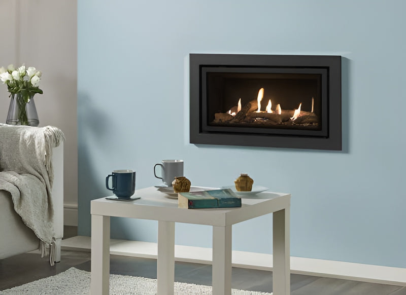Load image into Gallery viewer, Gazco Studio 1 Glass Conventional Flue Profil Frame - Anthracite
