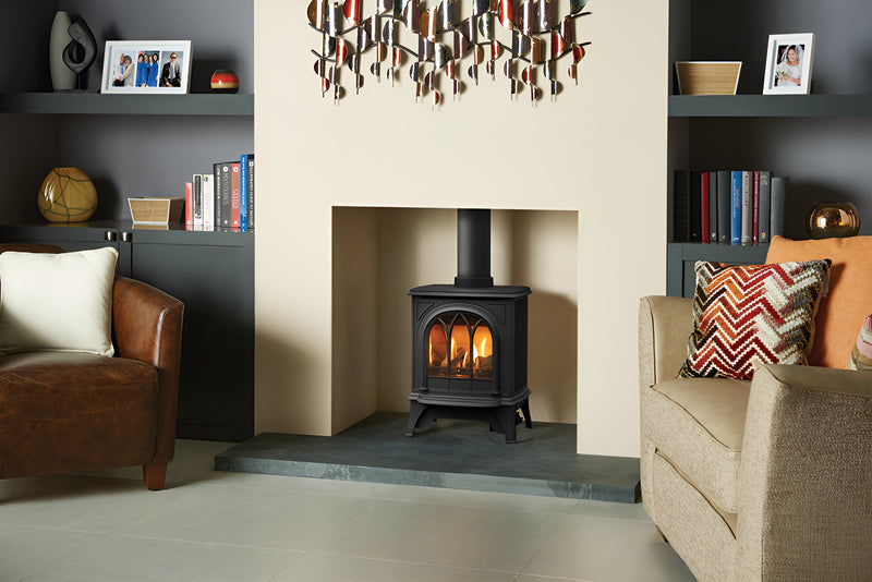 Load image into Gallery viewer, Gazco Huntingdon 20 Gas Stove - Black