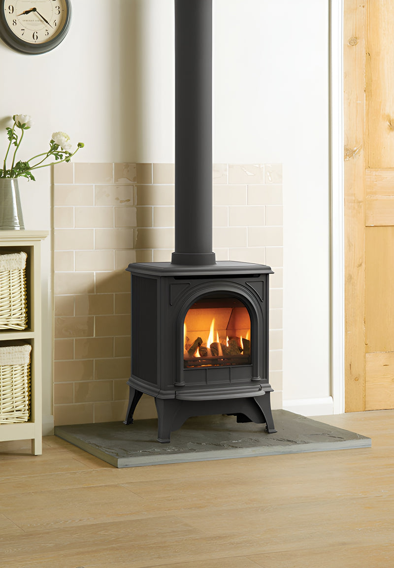 Load image into Gallery viewer, Gazco Huntingdon 20 Gas Stove - Black