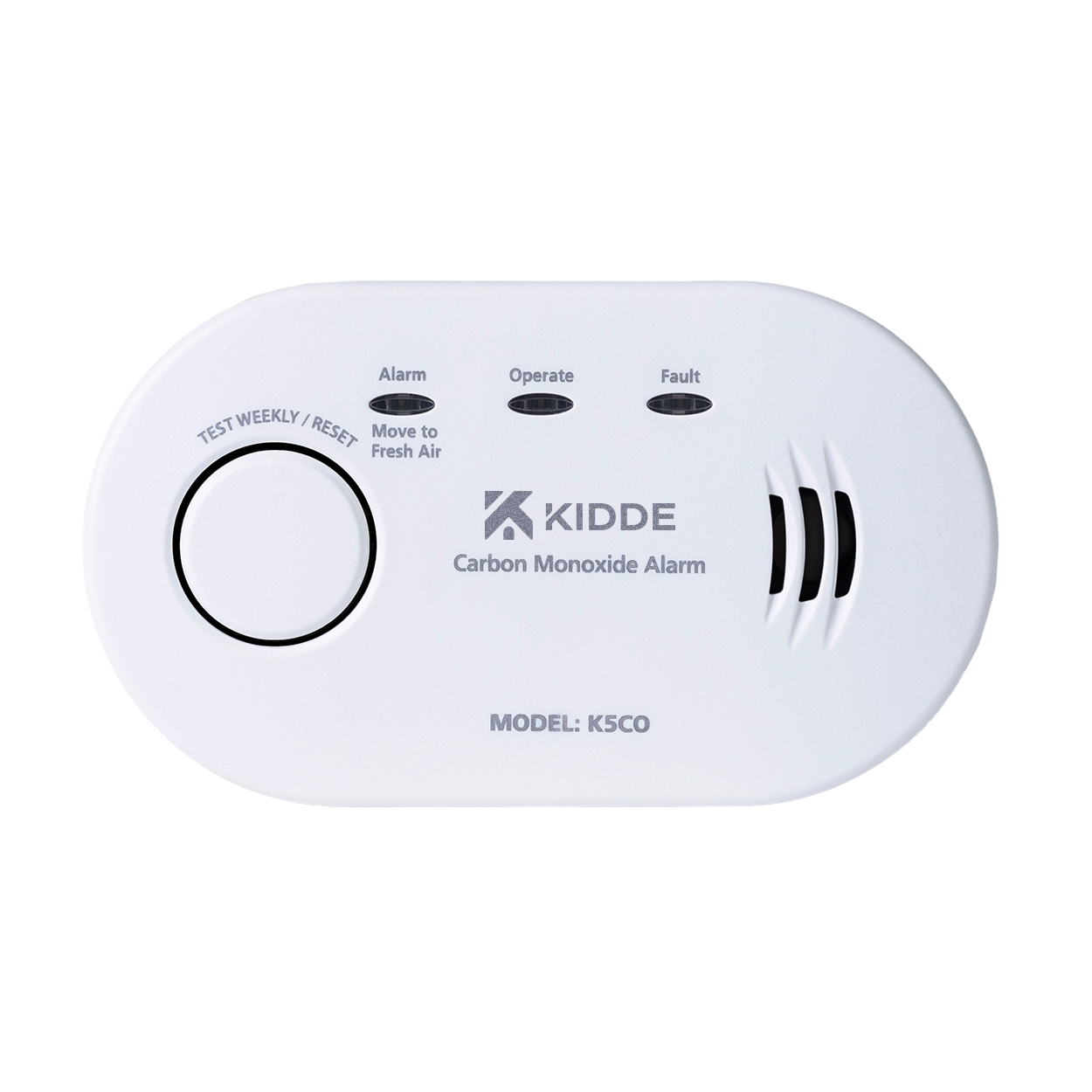 Kidde 5CO Compact Carbon Monoxide Alarm – Fireplace Products