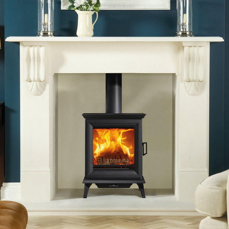 Load image into Gallery viewer, Stovax Sheraton 5 Wood Stove - Black