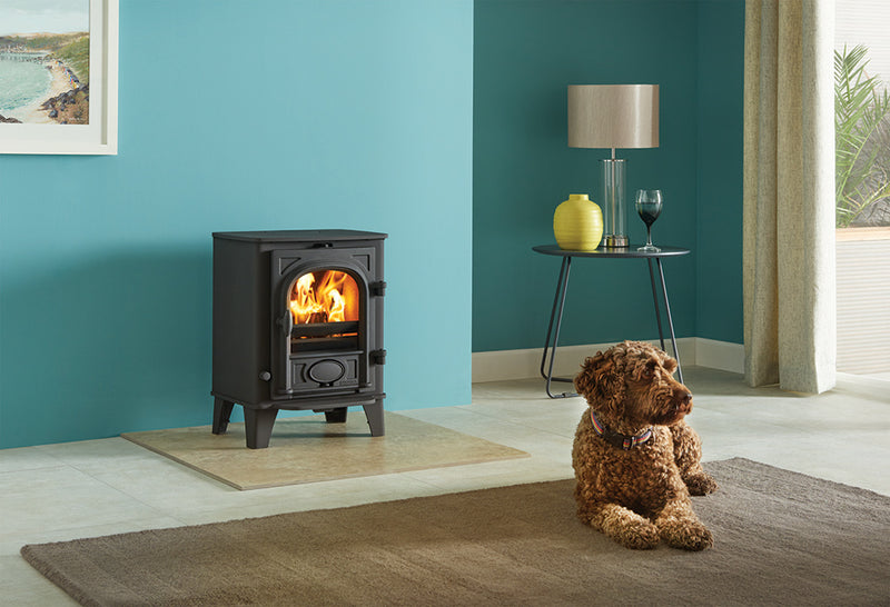 Load image into Gallery viewer, Stovax Stockton 3 Multifuel Stove - Black

