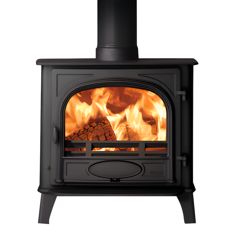 Load image into Gallery viewer, Stovax Stockton 5 Wide Multifuel Stove - Black