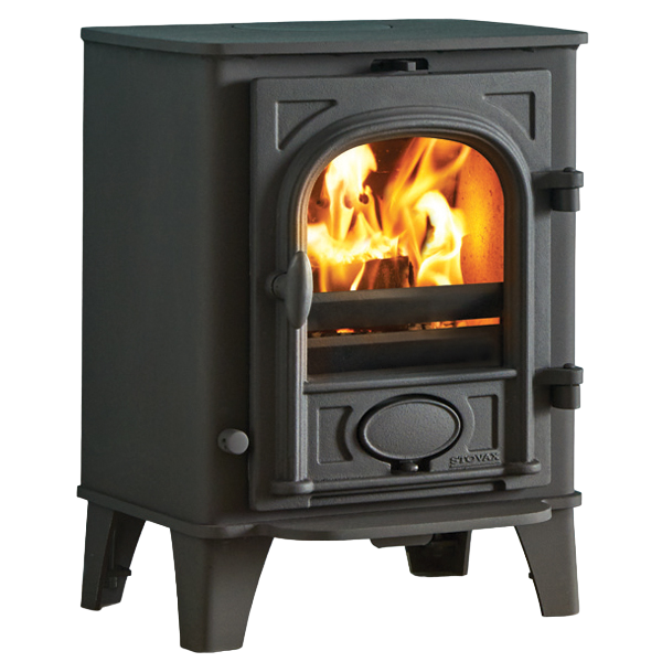 Load image into Gallery viewer, Stovax Stockton 3 Multifuel Stove - Black
