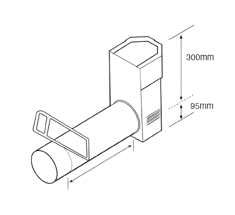Load image into Gallery viewer, Gazco Balanced Flue Rear ExitTermination Kit (8526)