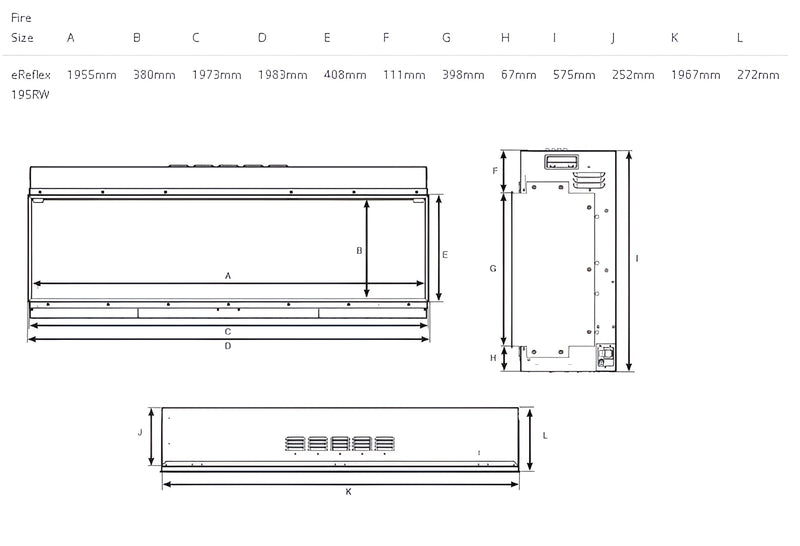 Load image into Gallery viewer, Gazco eReflex 195RW Electric Fire