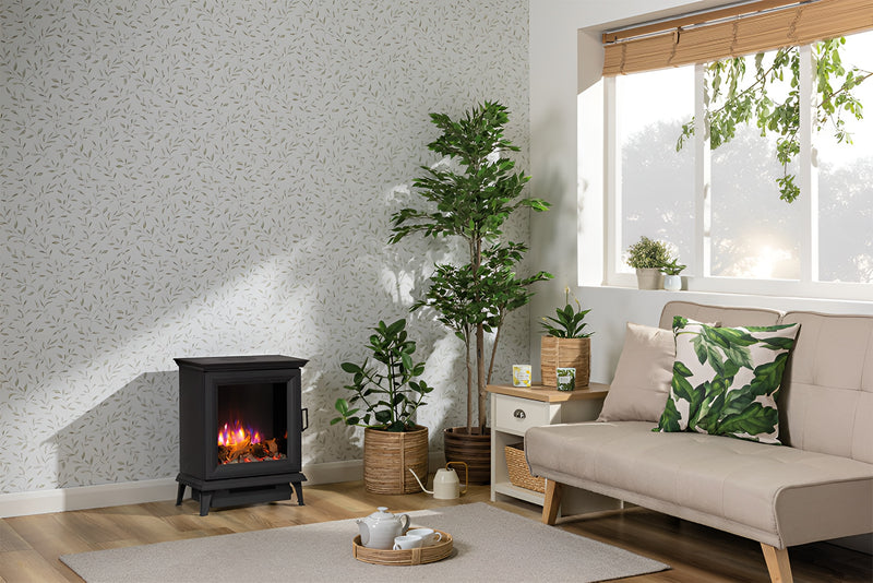 Load image into Gallery viewer, Gazco Sheraton Electric Stove - Black