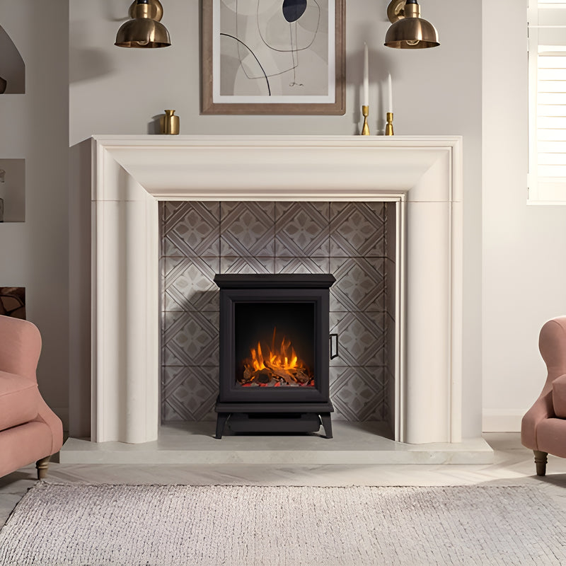 Load image into Gallery viewer, Gazco Sheraton Electric Stove - Black