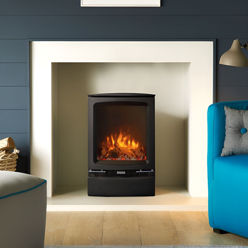 Load image into Gallery viewer, Gazco Vogue Midi Electric Stove - Black