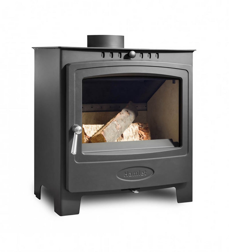 Load image into Gallery viewer, Arada Hamlet Solution 5 Widescreen Multifuel Stove - Black