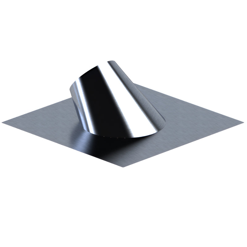 Load image into Gallery viewer, Midtherm HTS Twin Wall Flue - Adjustable Roof Plate 25-45° (Aluminium Flashing)