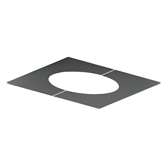 Midtherm HTS Twin Wall Flue - 25° Ceiling/Wall Trim Ring