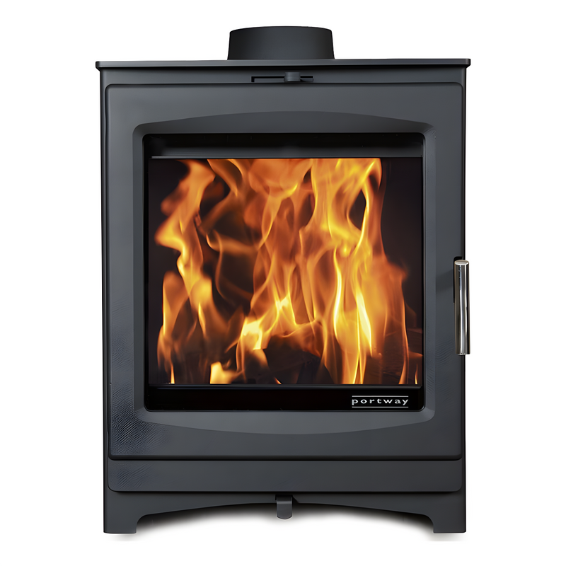 Load image into Gallery viewer, Portway Luxima 5 Wood Stove - Black