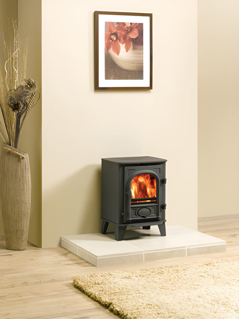 Load image into Gallery viewer, Stovax Stockton 3 Multifuel Stove - Black