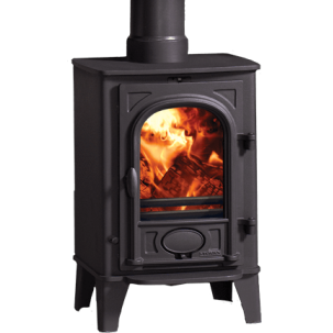 Load image into Gallery viewer, Stovax Stockton 4 Multifuel Stove - Black
