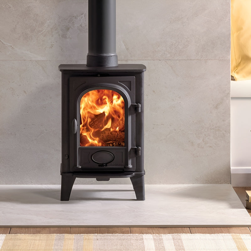 Load image into Gallery viewer, Stovax Stockton 4 Wood Stove - Black