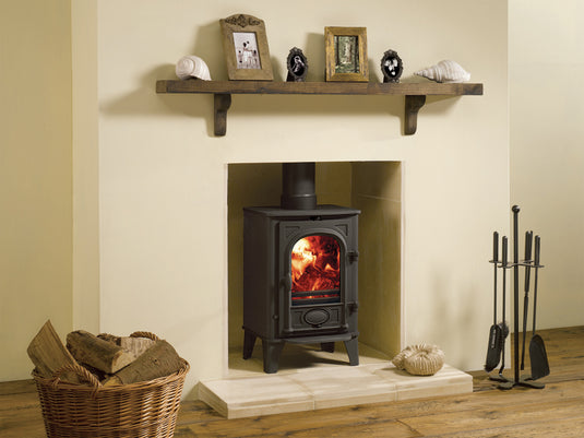 Stovax Stockton 4 Multifuel Stove - Black
