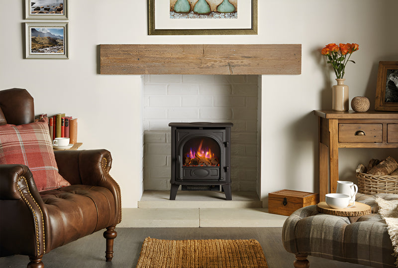 Load image into Gallery viewer, Gazco Stockton 5 Electric Stove - Black