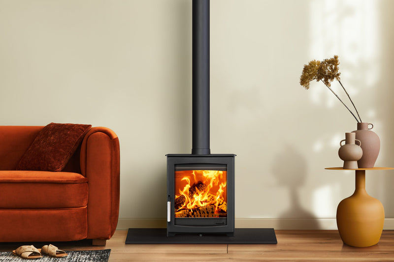 Load image into Gallery viewer, Parkray Aspect 5 Wood Stove - Black
