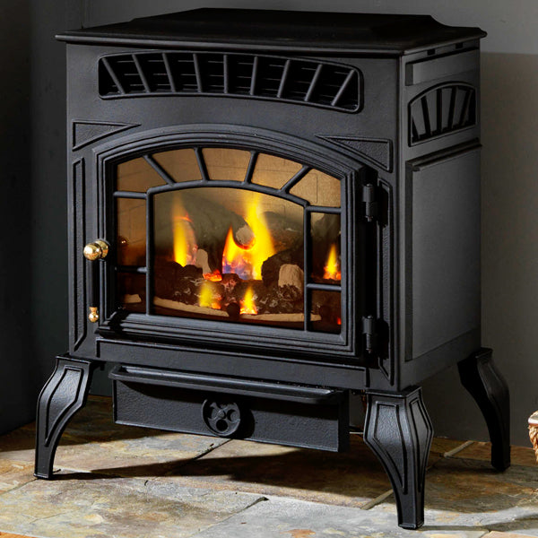 Load image into Gallery viewer, Burley Ambience Flueless Gas Stove - Black
