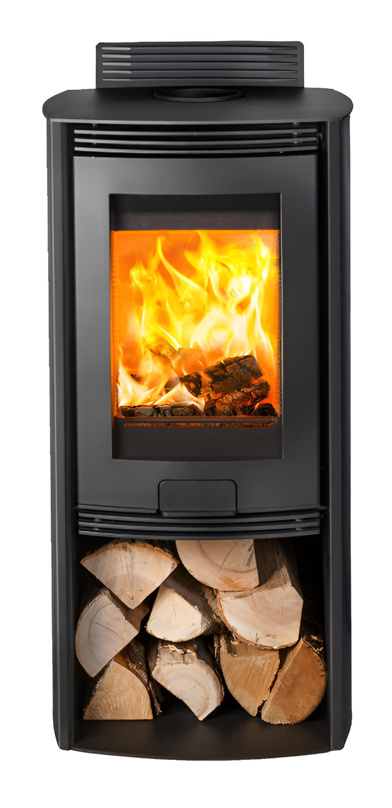 Load image into Gallery viewer, Di Lusso R4 Euro Wood Stove - Black
