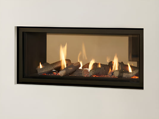 Gazco Studio 1 Glass Conventional Flue - Cool Wall Kit