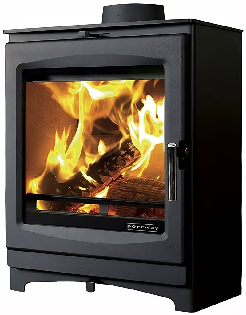 Load image into Gallery viewer, Portway Luxima 5 Multifuel Stove - Black
