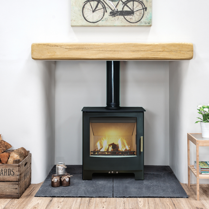 Mendip Woodland Multifuel Stove - Black