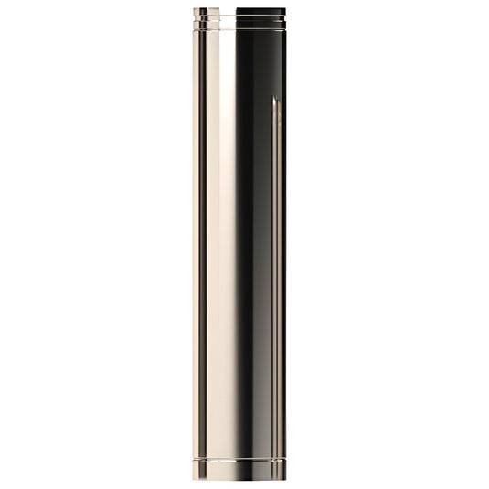 Midtherm HTS Twin Wall Flue - 1000mm Length - 0.9mm Inner