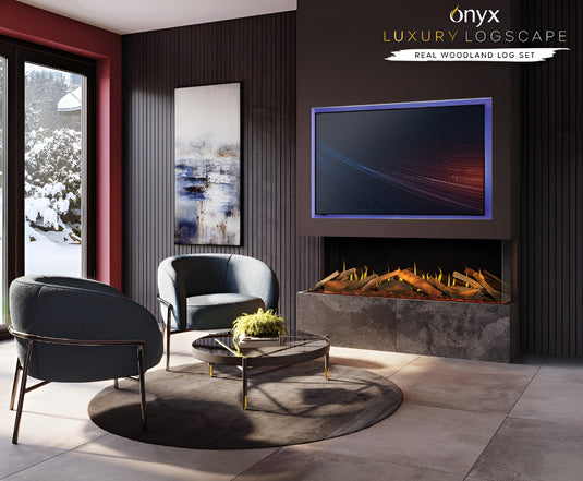 Onyx Fusion 150RW Inset Electric Fire