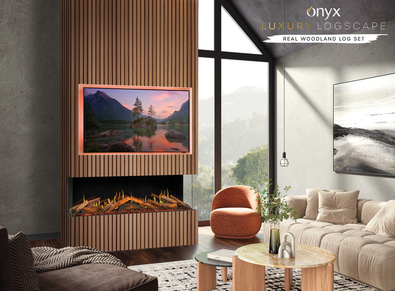 Load image into Gallery viewer, Onyx Fusion 150RW Inset Electric Fire
