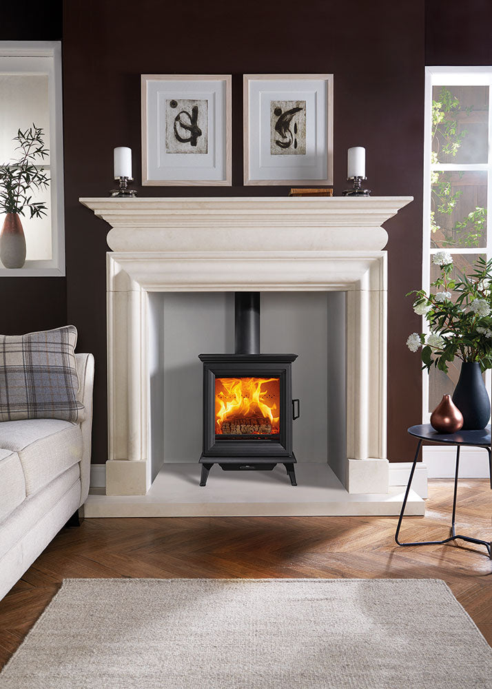 Load image into Gallery viewer, Stovax Sheraton 5 Wood Stove - Black
