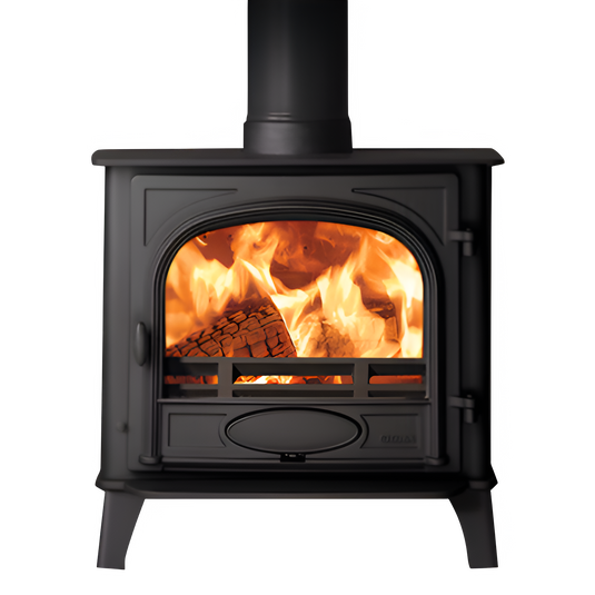 Stovax Stockton 5 Wide Multifuel Stove - Black