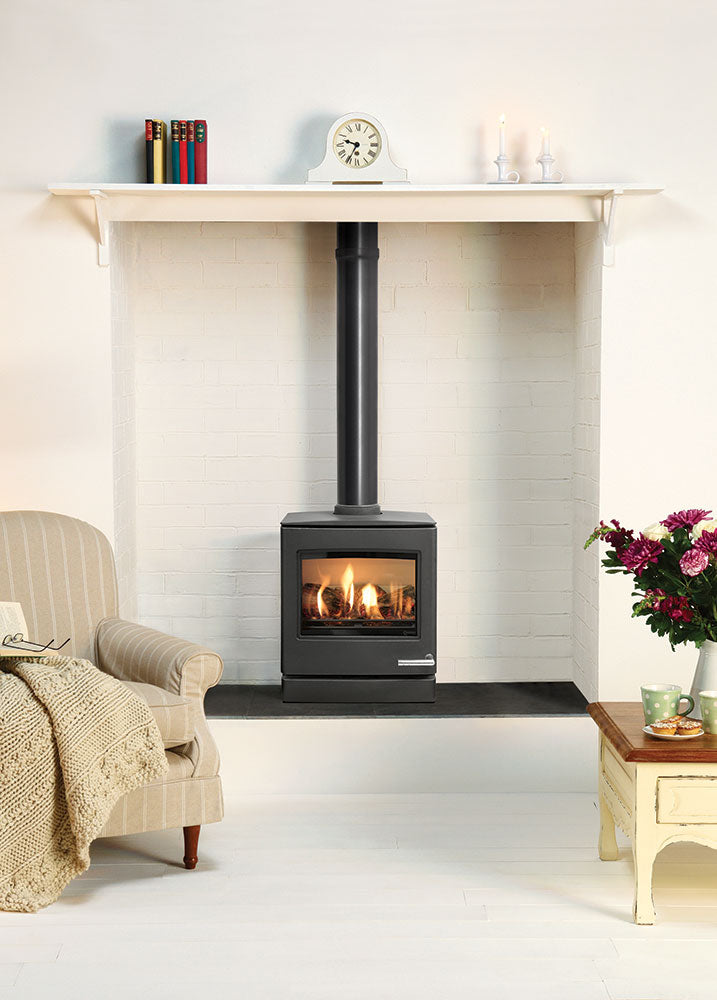 Load image into Gallery viewer, Gazco CL5 Gas Stove - Black
