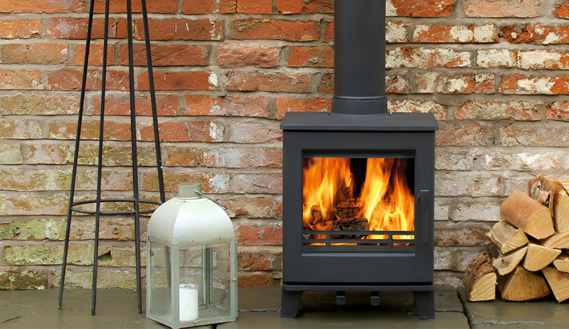 Load image into Gallery viewer, ACR Woodpecker WP4 Wood Stove - Black
