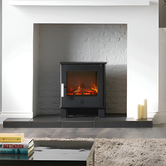 ACR Malvern Electric Stove - Black