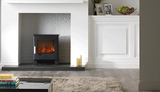 ACR Malvern Electric Stove - Black