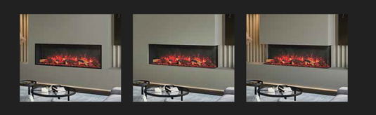 Onyx Avanti 190RW Luxury Logspace Inset Electric Fire