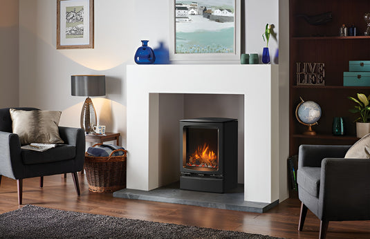 Gazco Vogue Midi Electric Stove - Black