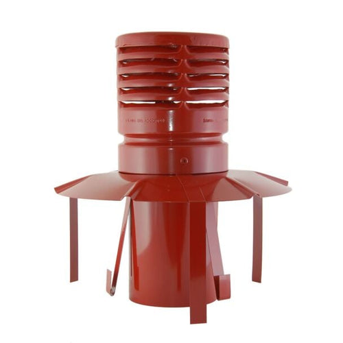 Flue Liner - GC1  Gas Terminal (Pothanger)- Round - Strap Fix - Terracotta - 125mm