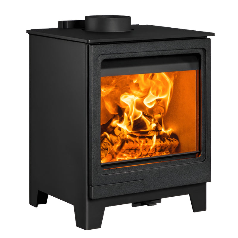 Load image into Gallery viewer, Herald Allure 4 Wood Stove - Black
