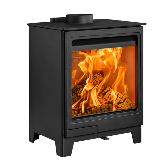 Herald Allure 5 Wood Stove - Black