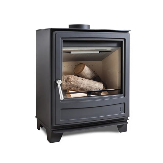 Arada Ecoburn 5 Widescreen Wood Stove - Black