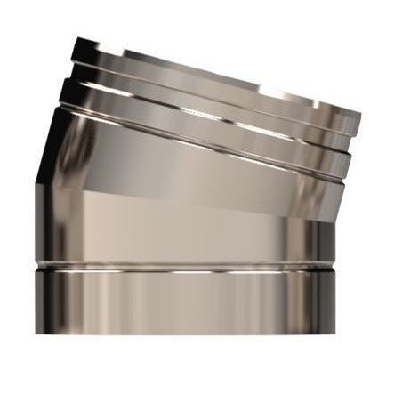 Midtherm HTS Twin Wall Flue - 15° Elbow
