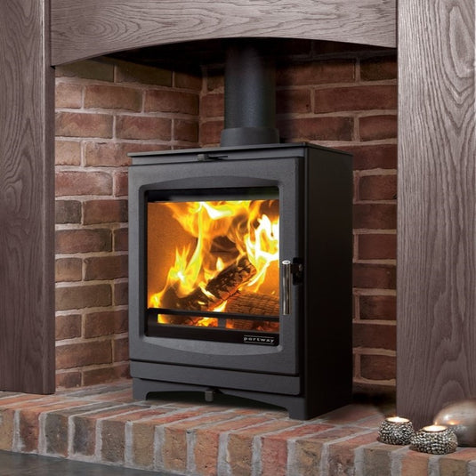 Portway Luxima 5 Multifuel Stove - Black