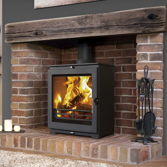 Portway Arundel XL Multifuel Stove - Black