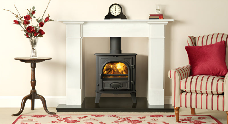 Load image into Gallery viewer, Stovax Stockton 5 Multifuel Stove - Black
