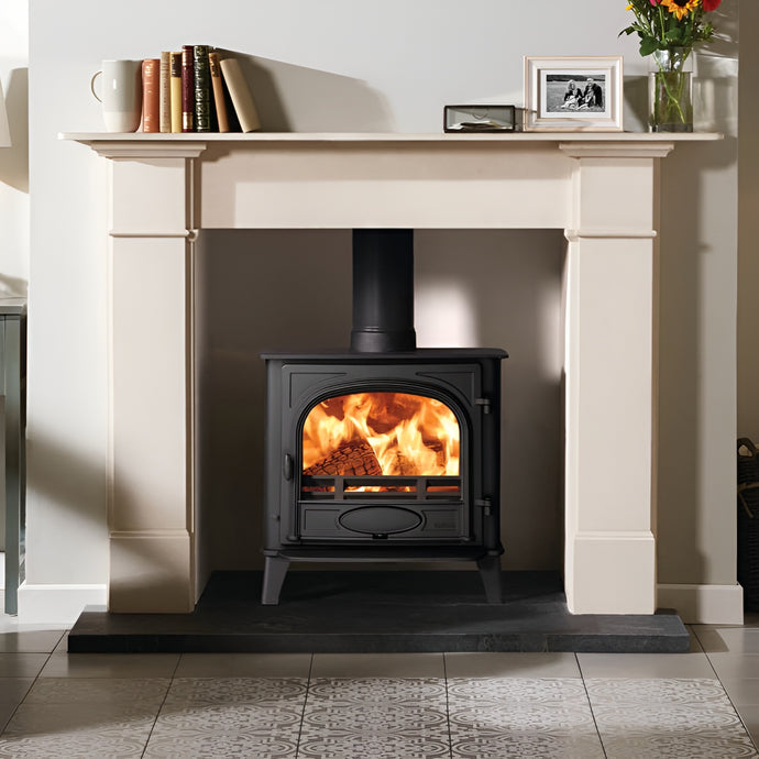 Stovax Stockton 5 Wide Multifuel Stove - Black