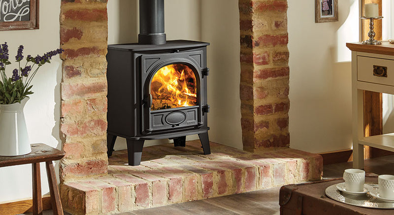 Load image into Gallery viewer, Stovax Stockton 5 Wood Stove - Black
